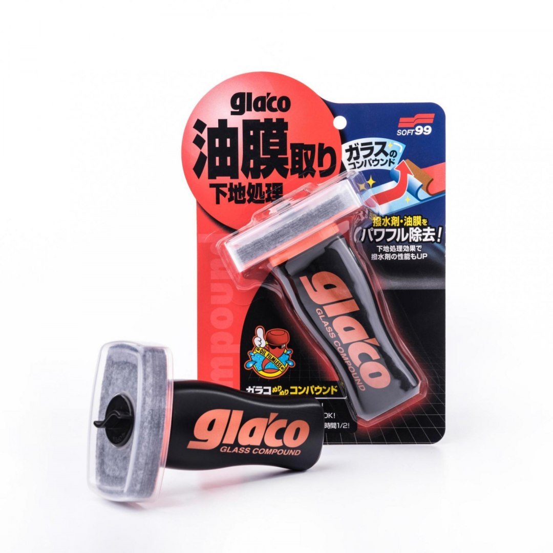 Soft99 Glaco Glass Compound Roll On 100ml (Płyn do szyb) - GRUBYGARAGE - Sklep Tuningowy